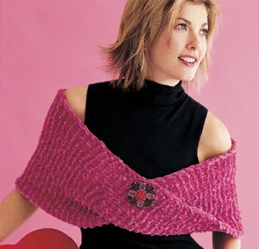 - Rabbit grass rack to prevent waste food boxMoebius Wrap Pattern (Knit)