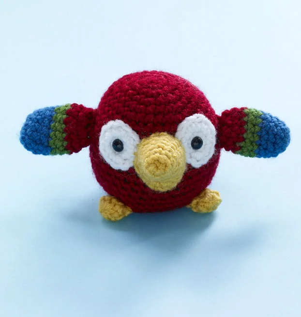 - Car dog seat beltAmigurumi Parrot Pattern (Crochet)
