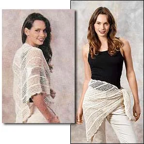  -Anti-scratch scratching board AND cat bed in oneCountry Cotton Shawl Pattern (Crochet)