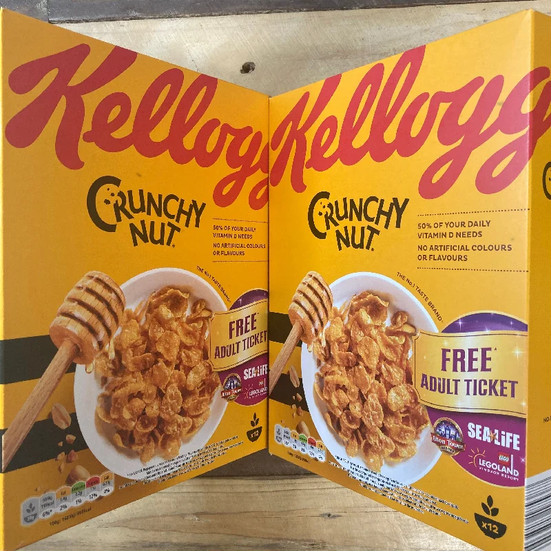 - Deodorizing cat litter tofu litter2x Kelloggs Crunchy Nut Cereal (2x375g)