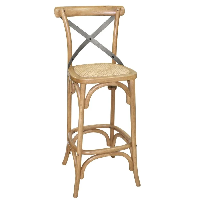 - Cat anti-jump window safety netBolero Wooden Bar Stool with Backrest