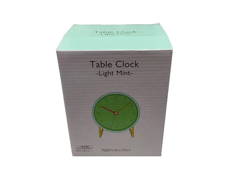  -Anti-scratch scratching board AND cat bed in oneTable Clock Light Mint