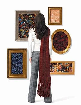 - Summer pet ice matChain Fringe Scarf Pattern (Knit)
