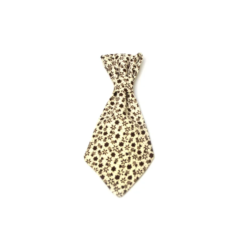 - Pet vitamin complex nutrition tabletsVintage Brown Floral Dog Tie