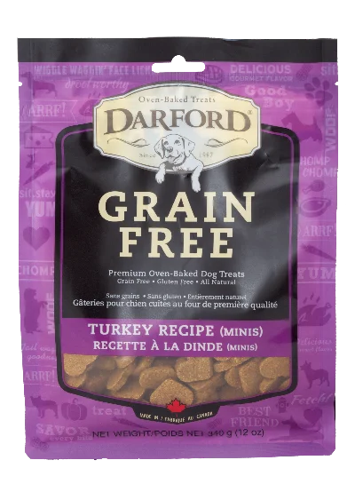 - ProNevus dog food palatabilityDarford Grain Free Turkey Minis 340g