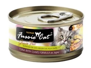 - Cat food discounts and promotions Fussie Cat Premium Tuna With Clams Formula In Aspic 2.8oz - Cat food discounts and promotions Fussie Cat Premium Tuna With Clams Formula In Aspic 2.8oz