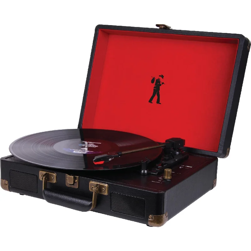 - Cat anti-jump window safety netFlea Market Suitcase Turntable (Black)