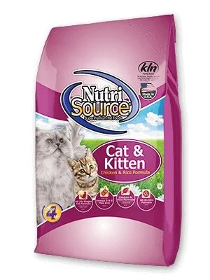    - Digestive care cat food  NutriSource Cat & Kitten Chicken & Rice
