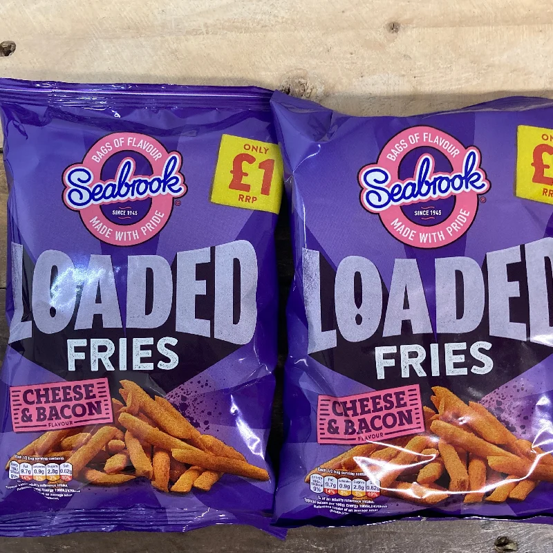 - Pet vitamin complex nutrition tablets4x Seabrook Loaded Fries Cheese & Bacon £1 Bags (4x80g) - Pet vitamin complex nutrition tablets4x Seabrook Loaded Fries Cheese & Bacon £1 Bags (4x80g)