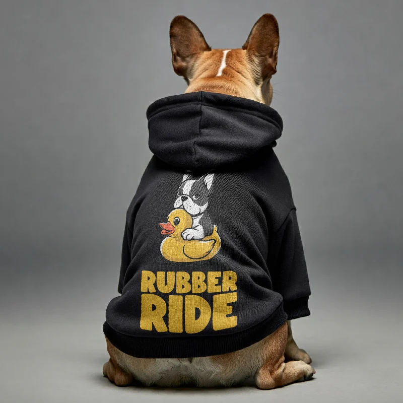 - Teething and chewing toys for puppiesRubber Ride - Personalized French Bulldog Hoodies with Funny Quotes – Stylish, Cozy, and Premium 100% Cotton - Teething and chewing toys for puppiesRubber Ride - Personalized French Bulldog Hoodies with Funny Quotes – Stylish, Cozy, and Premium 100% Cotton