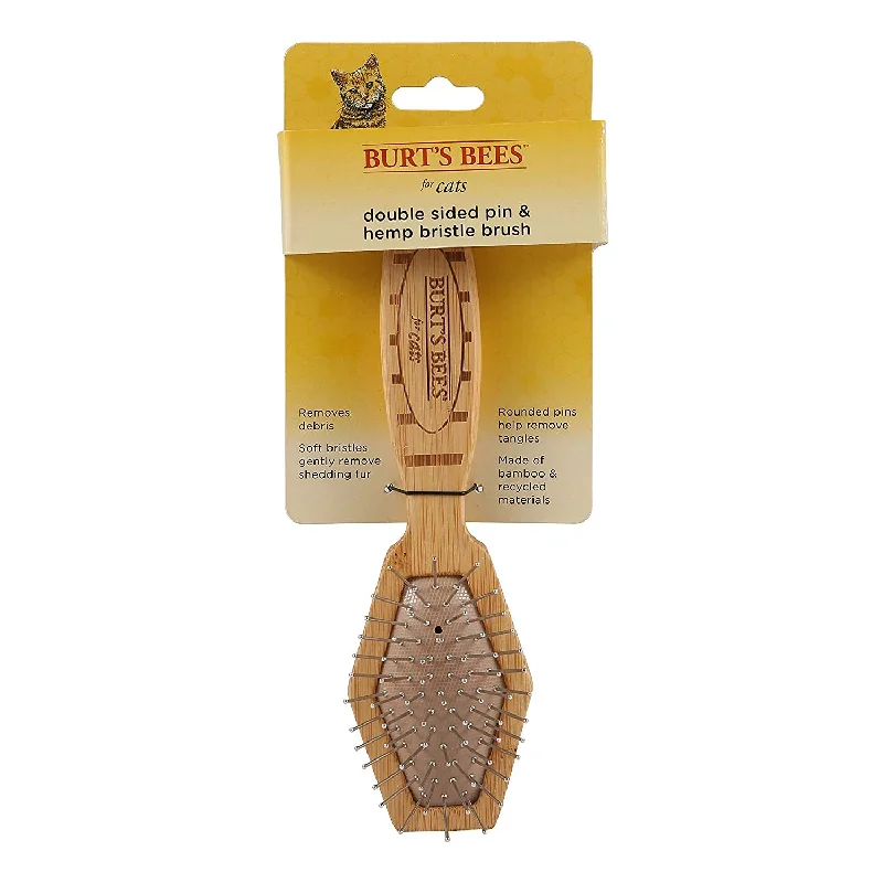 - Summer pet ice matDouble Sided Pin & Bristle Brush | Removes Loose Fur & Prevents Matting | Ideal for Daily Cat Grooming - Summer pet ice matDouble Sided Pin & Bristle Brush | Removes Loose Fur & Prevents Matting | Ideal for Daily Cat Grooming
