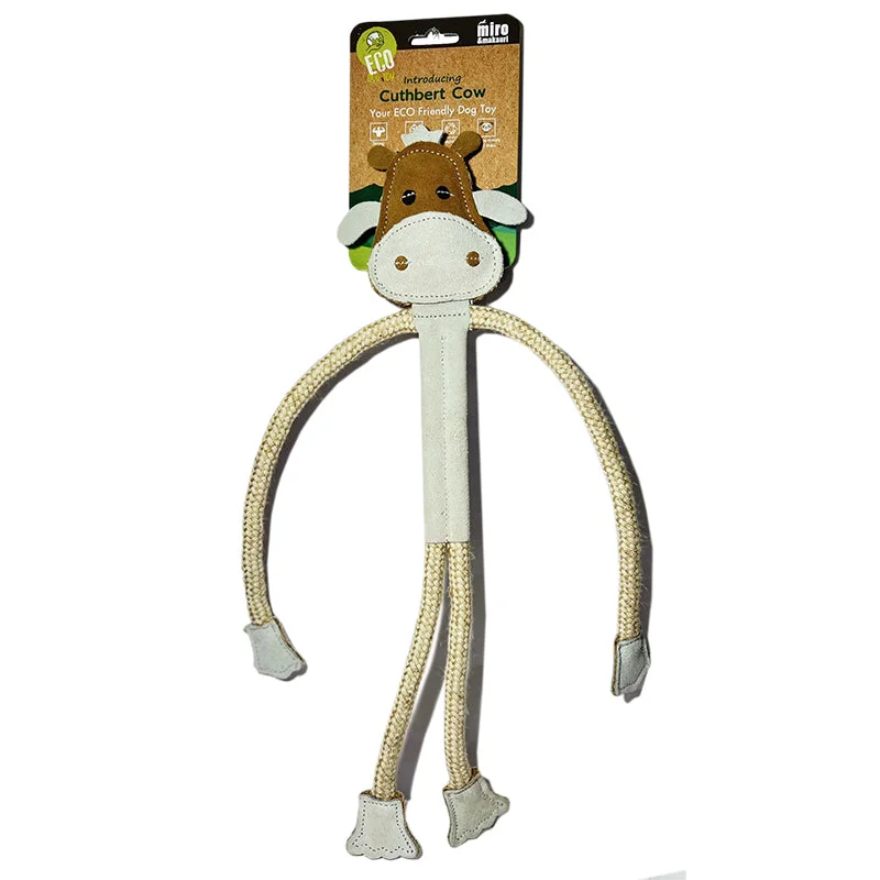 - Dog toy recommendationsEco Dog Toys By Miro & Makauri - Cuthbert the Cow
