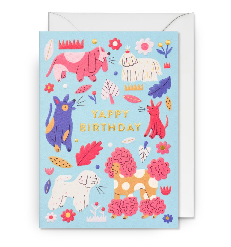 - Durable nylon dog leash wholesaleYappy Birthday Party Pups Greeting Card