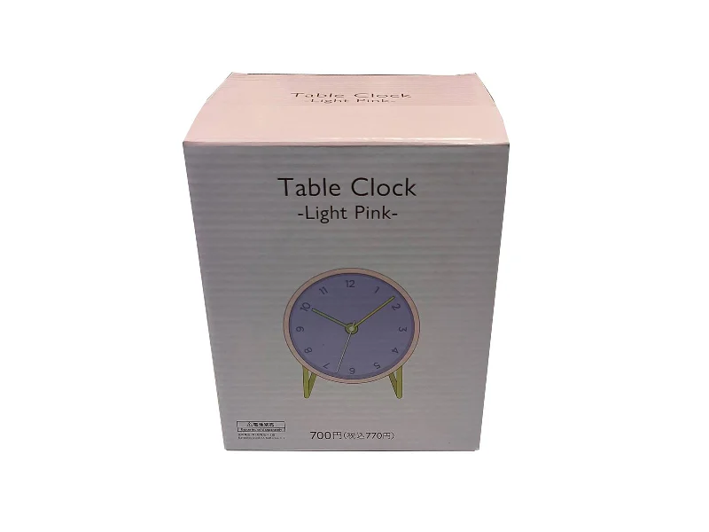  -Splash-proof food bowl AND Anti-choking slow food bowlTable Clock Light Pink