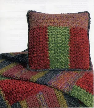 - Pet fence foldable indoorStriped Throw and Pillow Pattern (Crochet)