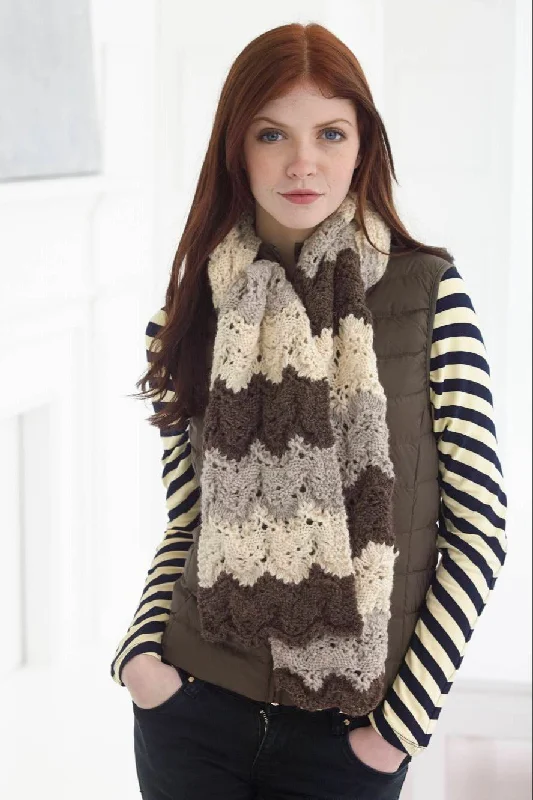  -Anti-slip claw protection raincoat FOR dogsLace Scarf Pattern (Knit) - Version 2