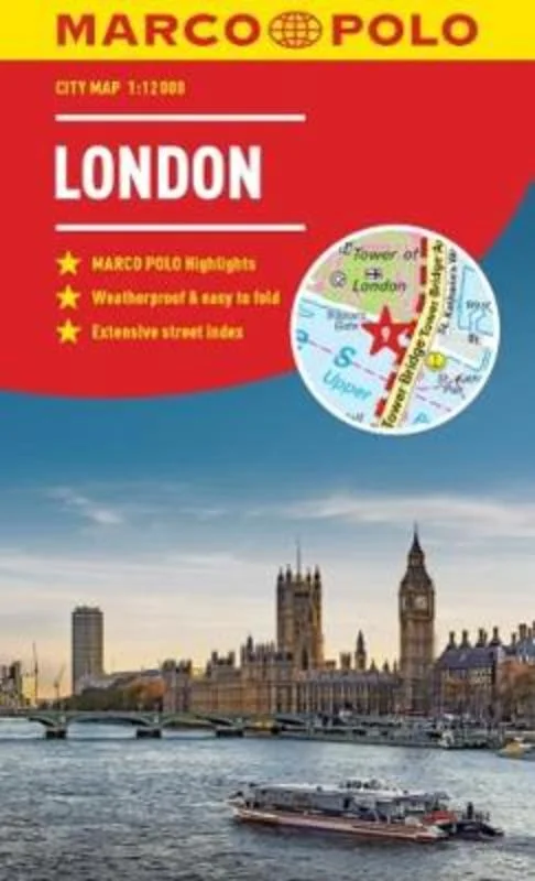 - Car dog seat beltLondon Marco Polo City Map 2018