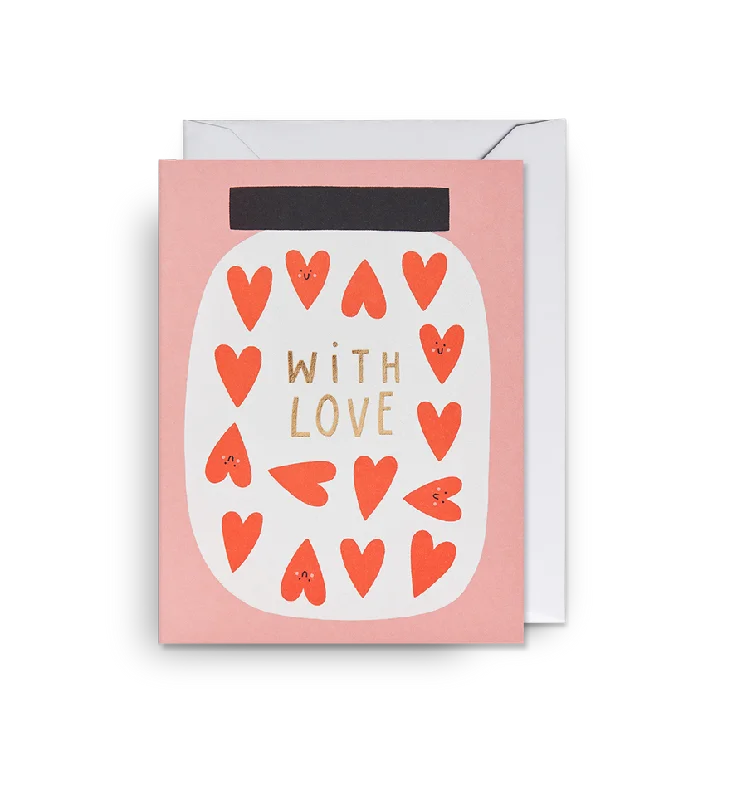 - Pet diabetes prescription foodWith Love Jar of Hearts Mini Card