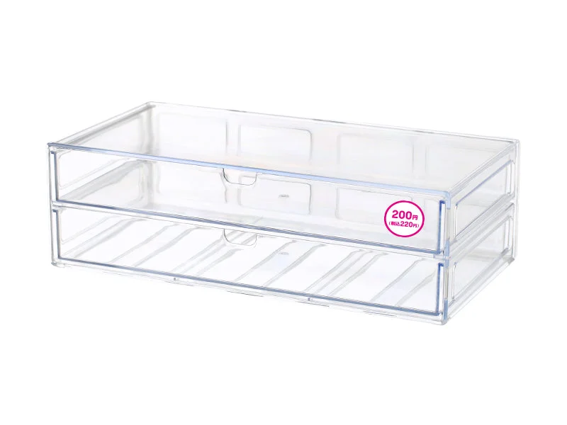 - Pet water dispenser UV sterilization versionAccessory Drawer Storage Case Two Tiered 26cm x 13cm x 8cm