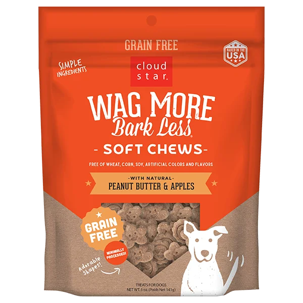 - Natural ingredient dog foodCloud Star Wag More Bark Less Soft & Chewy Peanut Butter & Apples - Natural ingredient dog foodCloud Star Wag More Bark Less Soft & Chewy Peanut Butter & Apples