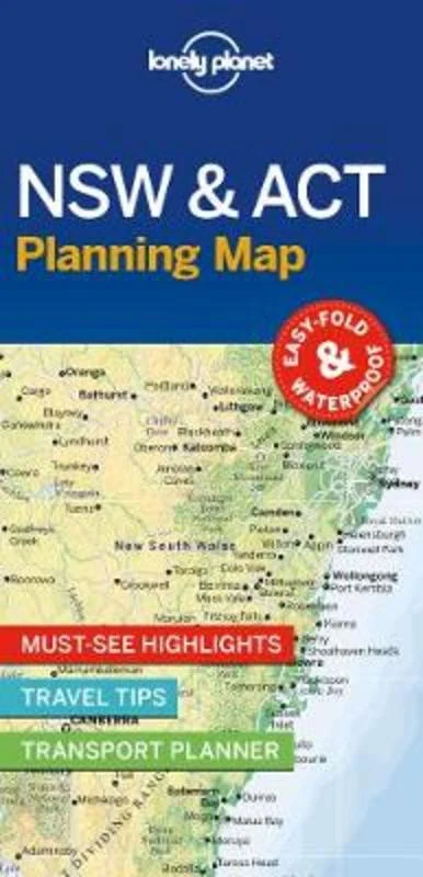 - Car dog seat beltLonely Planet New South Wales & ACT Planning Map