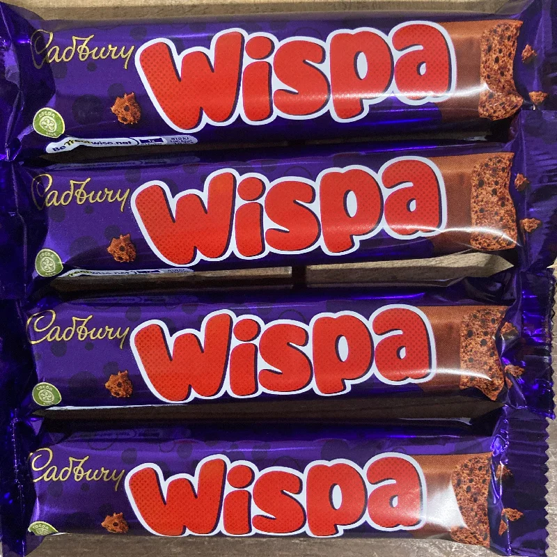- Dog disposable foam shower gel12x Cadburys Wispa Bars (12x36g)