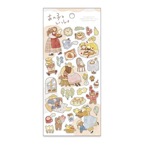 ---Mindwave 1 Sheet With a Bear Stickers