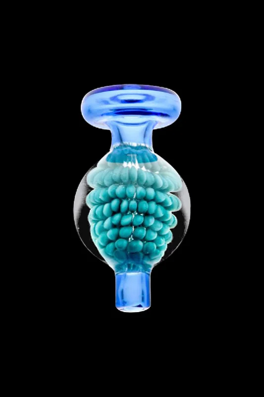 - Parrot climbing and standing wooden frameEncased Blackberry Pattern Bubble Carb Cap - Parrot climbing and standing wooden frameEncased Blackberry Pattern Bubble Carb Cap