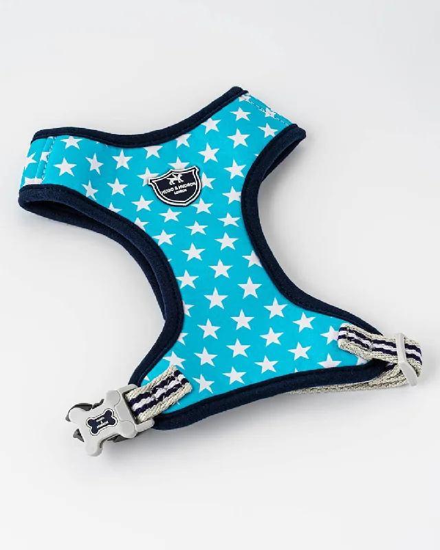 - Cat stress soothing sprayTurquoise Star Fabric Dog Harness