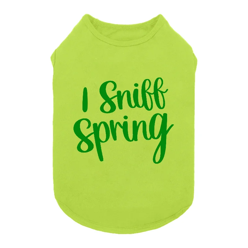 ---I Sniff Spring Dog Shirt