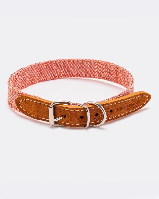 - Smart cat litter box with automatic cleaningFabric and Suede Leather Dog Collar - Orange - Smart cat litter box with automatic cleaningFabric and Suede Leather Dog Collar - Orange