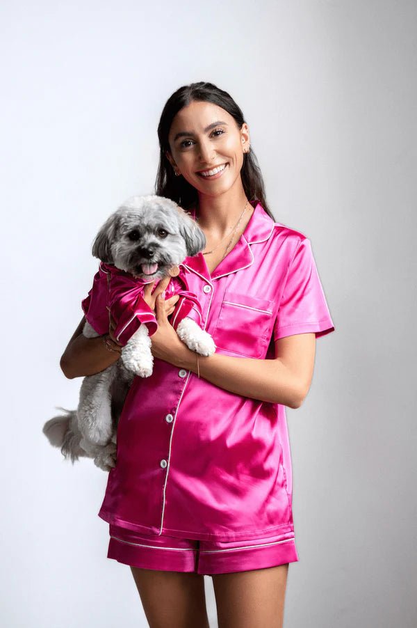 Pet retro style clothesMargo Matching Pajama Set