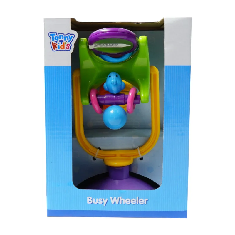- Organic cotton dog bibsTY9024 TANNY KIDS BUSY WHEELER RATTLE  ID