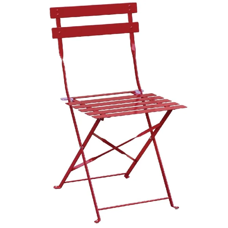 - Pregnant cat delivery room warming boxBolero Red Pavement Style Steel Folding Chairs (Pack of 2)