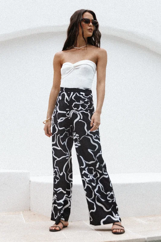 - Air box TSA certified check-inYork Pant - White Black Floral