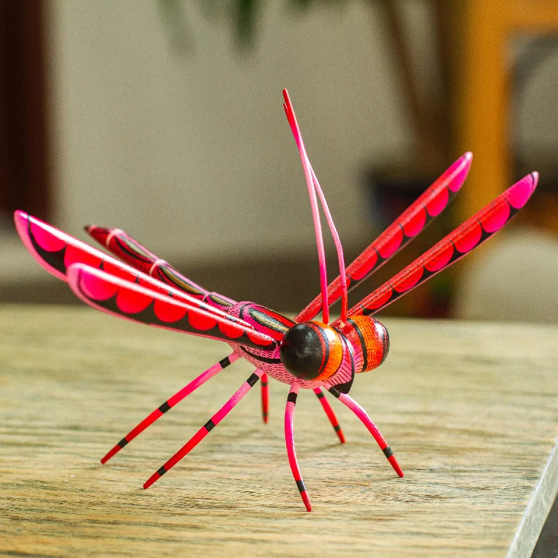 - Pet stroller can be taken on the planeSweet Freedom in Pink Handcrafted Pink Copal Wood Dragonfly Sculpture from Mexico - Pet stroller can be taken on the planeSweet Freedom in Pink Handcrafted Pink Copal Wood Dragonfly Sculpture from Mexico