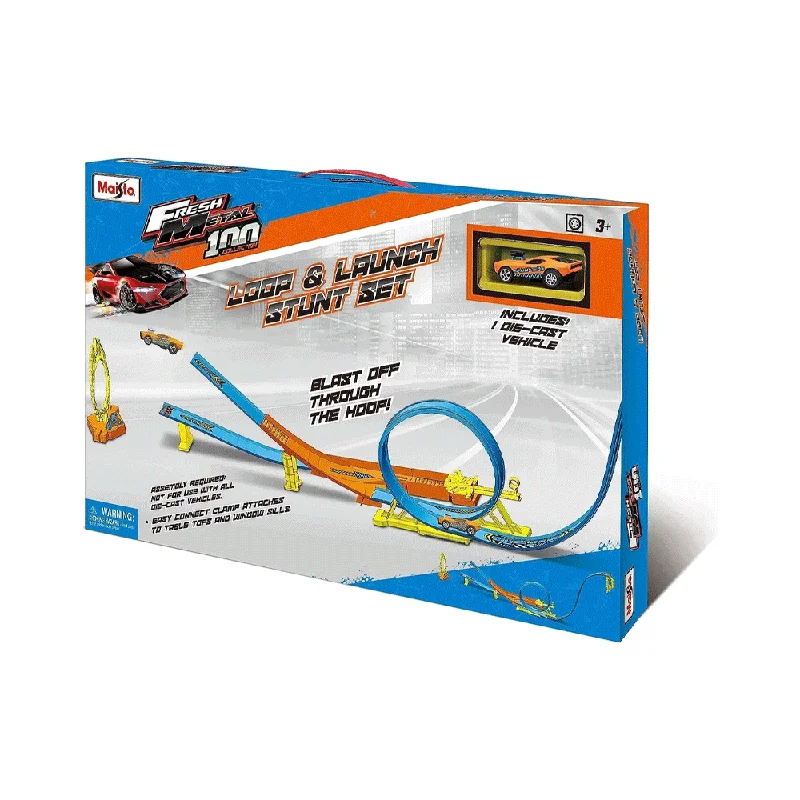- Pet fence foldable indoor12552 MAISTO LOOP & LAUNCH STUNT TRACK SET