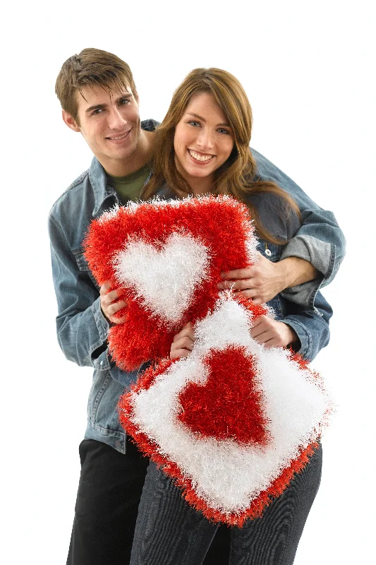 ---Heart Pillows Pattern (Knit)