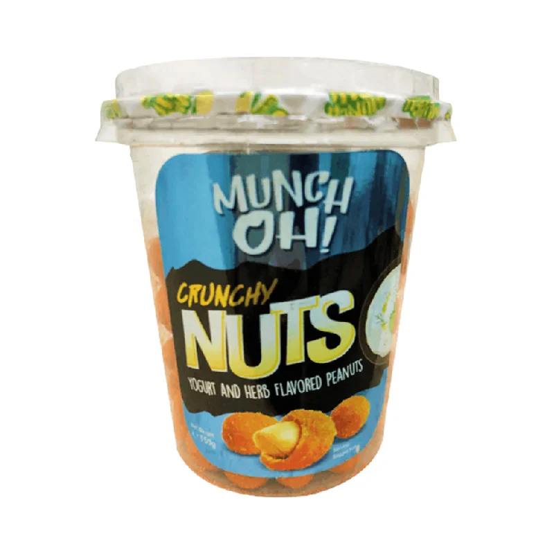 - Dog anti-slip matMUNCH OH CRUNCHY NUTS YOGURT AND HERB PEANUTS 150GM