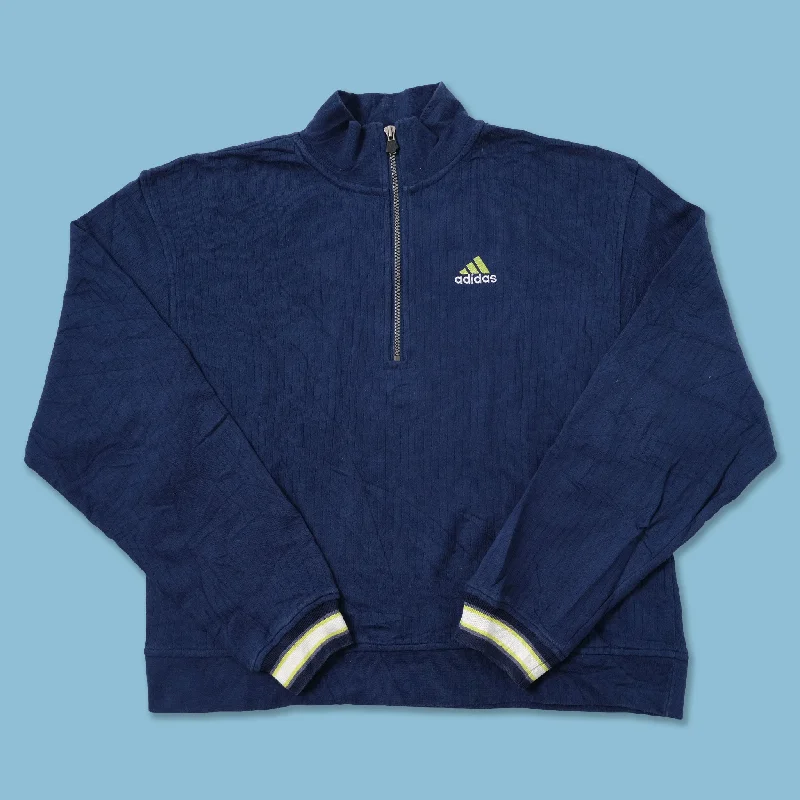 - Remote interactive pet feederVintage Adidas Q-Zip Sweater Large