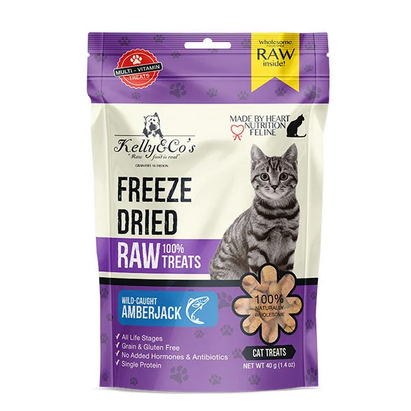    - Kitten food  Freeze Dried Wild Caught Amberjack Cat Treat