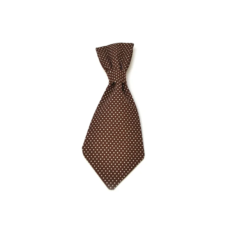  -Non-contact cat thermometerBrown Polka Dog Tie