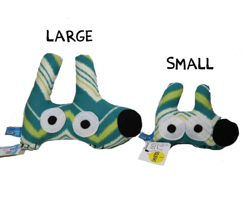 - Brand XX pet toy recommendationsSqueaky Dog Toy |  Green Navajo Stripe