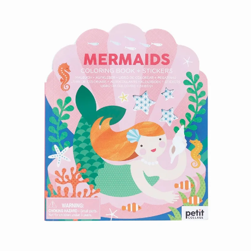 - Cat hair ball removal and hair removal creamColouring Book with Stickers - Mermaids - Cat hair ball removal and hair removal creamColouring Book with Stickers - Mermaids