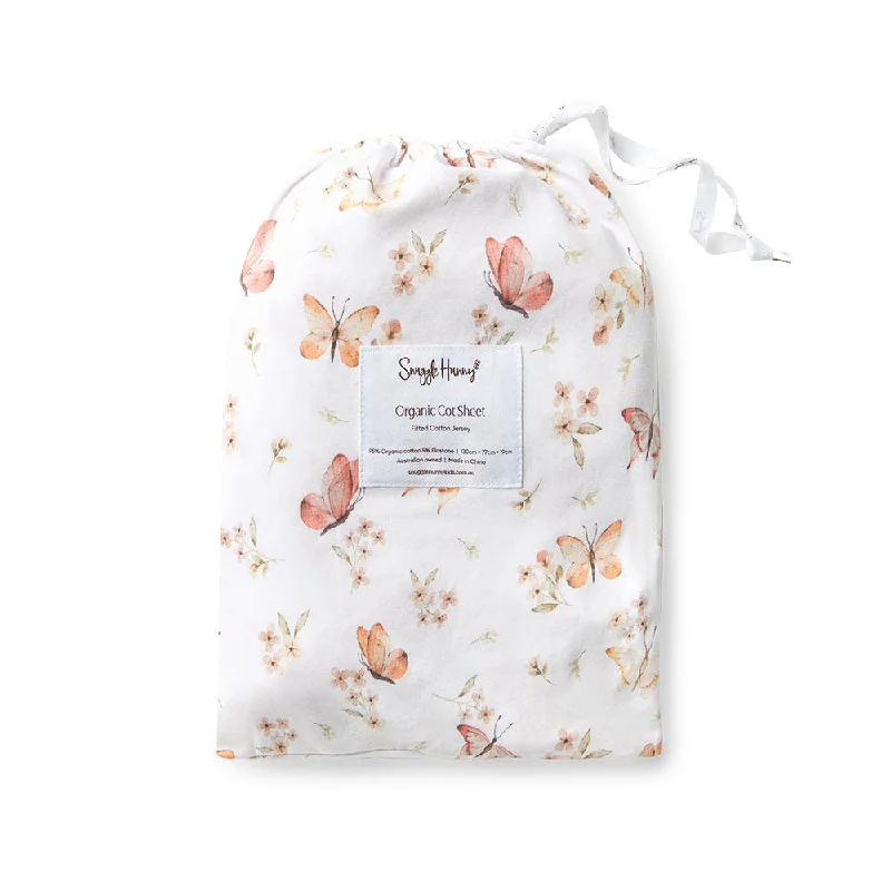  -Anti-scratch sofa protective coverFitted Cot Sheet | Butterfly