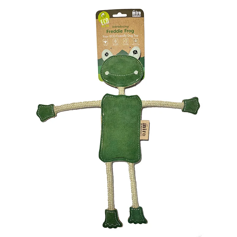 - Bird toy recommendationsEco Dog Toys By Miro & Makauri - Freddie the Frog