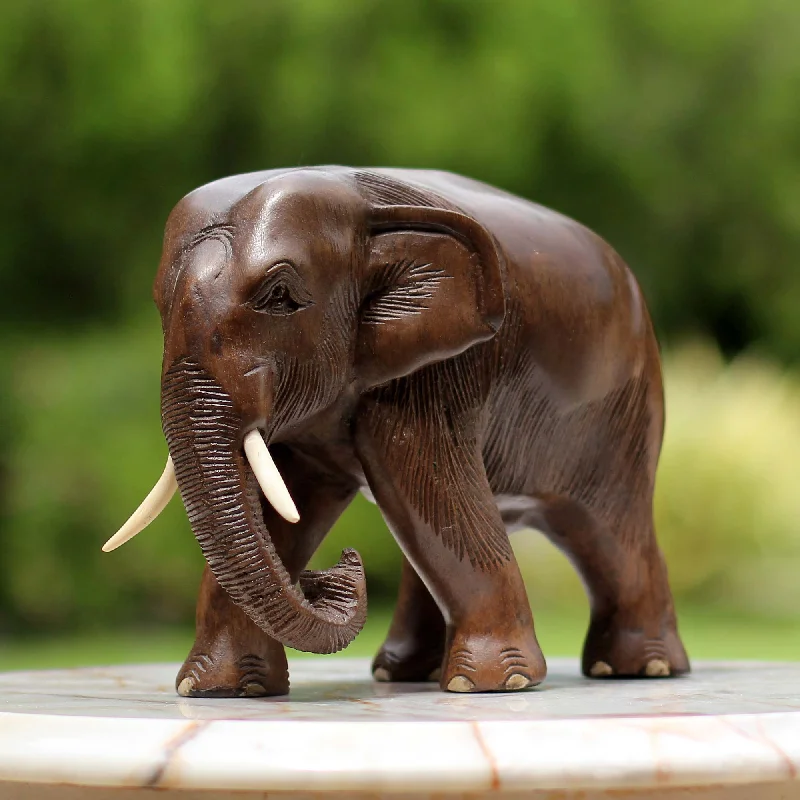 - Pet stroller can be taken on the planeRelaxed Elephant Hand Made Wood Elephant Sculpture from Thailand - Pet stroller can be taken on the planeRelaxed Elephant Hand Made Wood Elephant Sculpture from Thailand