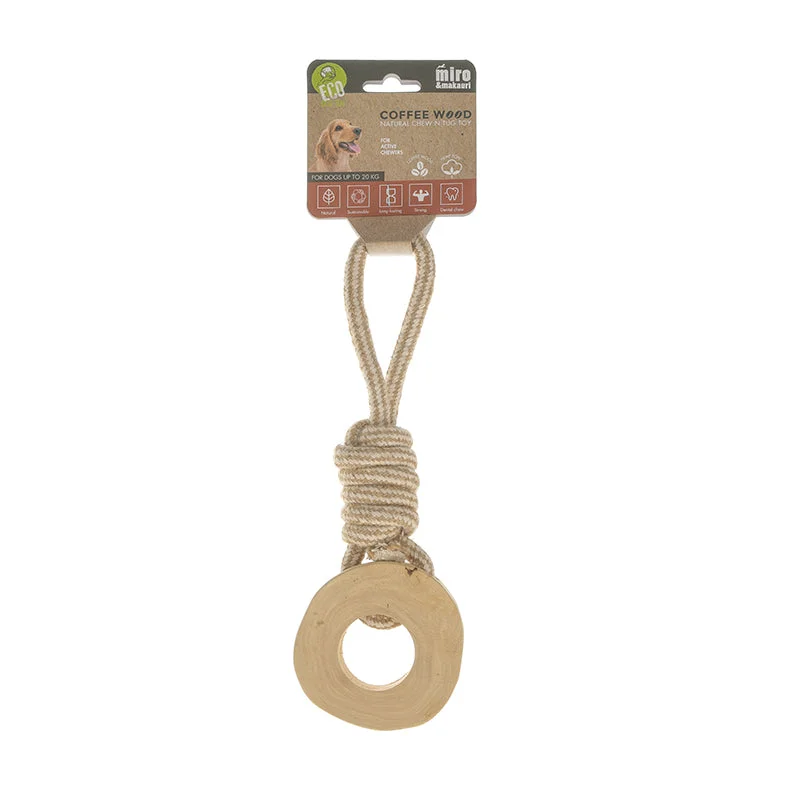 -Cost-effective pet toy recommendationsCoffee wood dog chew - Natural Chew N Tug Toy -Cost-effective pet toy recommendationsCoffee wood dog chew - Natural Chew N Tug Toy