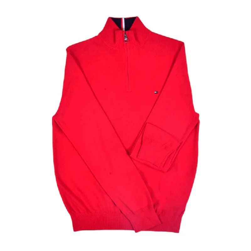- Winter warm clothes for short-haired dogsTH MEN L/S H.ZIPPER 78J6867-600 RED M (IR.W)