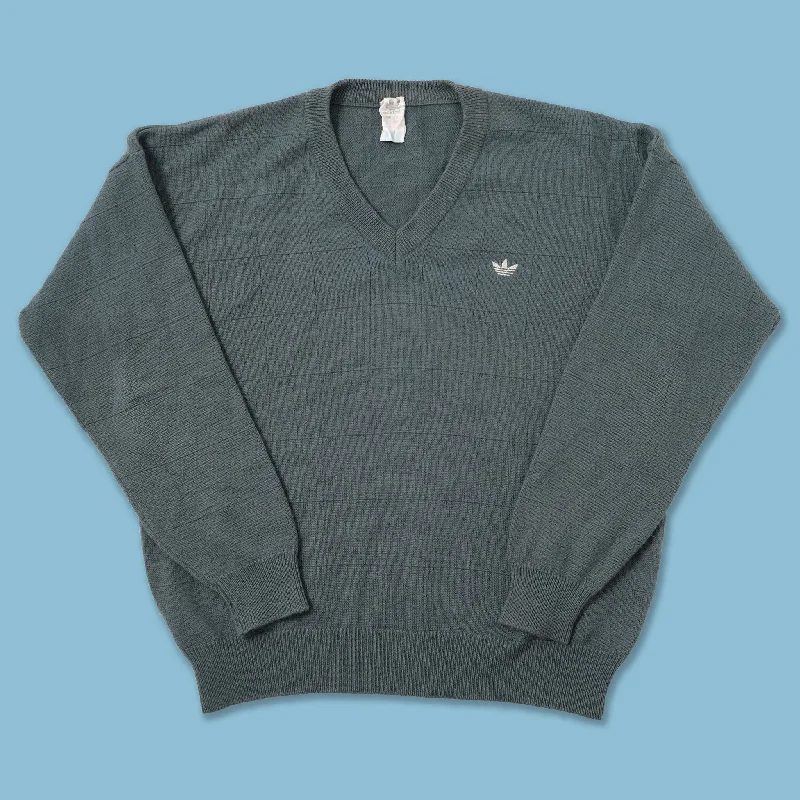 - Cat stress soothing sprayVintage Adidas V-Neck Knit Sweater Medium